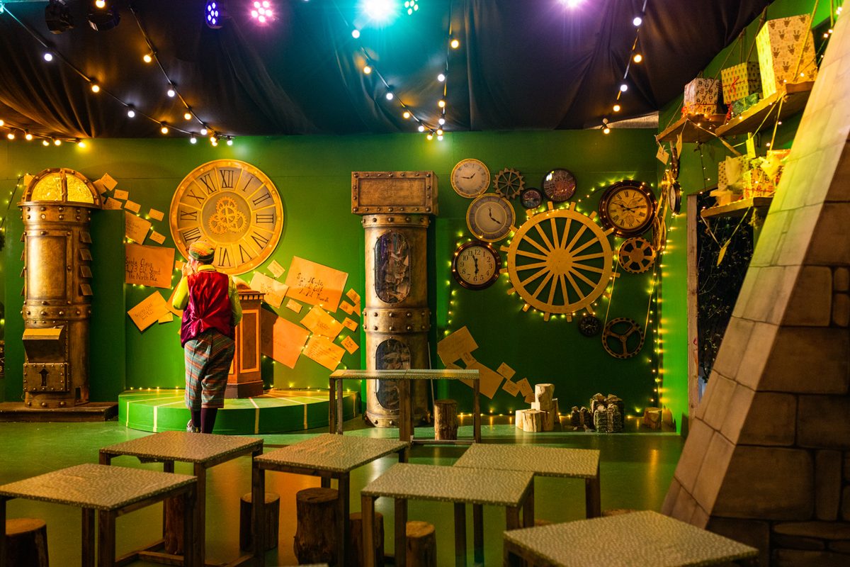 Elf Town clock room